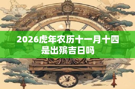 2026虎年农历十一月十四是出殡吉日吗