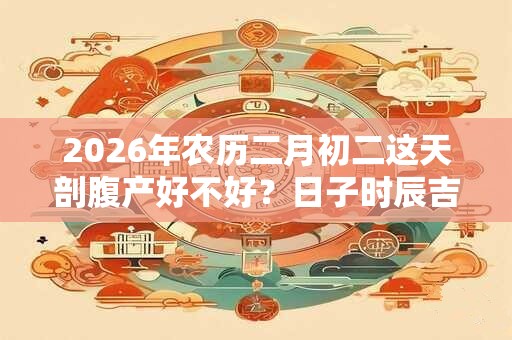 2026年农历二月初二这天剖腹产好不好?日子时辰吉凶? 2026年农历二月初二这天剖腹产好不好?日子时辰吉凶?