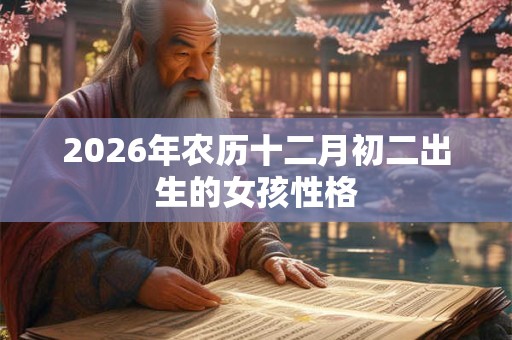 2026年农历十二月初二出生的女孩性格 2026年农历十二月初二出生的女孩性格