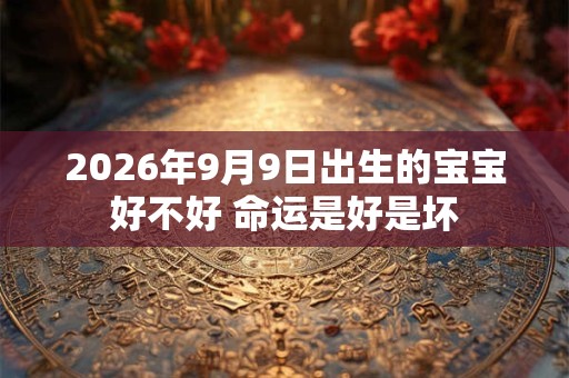 2026年9月9日出生的宝宝好不好 命运是好是坏