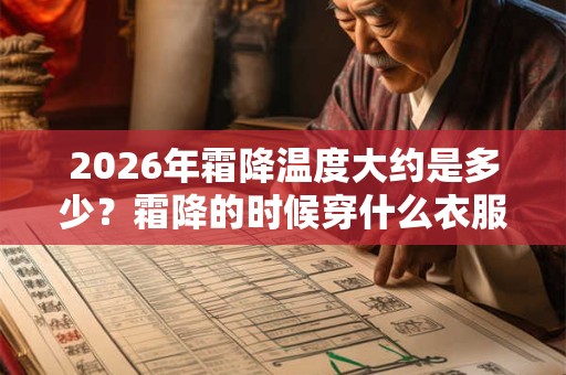 2026年霜降温度大约是多少？霜降的时候穿什么衣服？