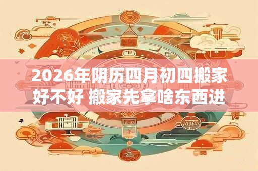 2026年阴历四月初四搬家好不好 搬家先拿啥东西进屋