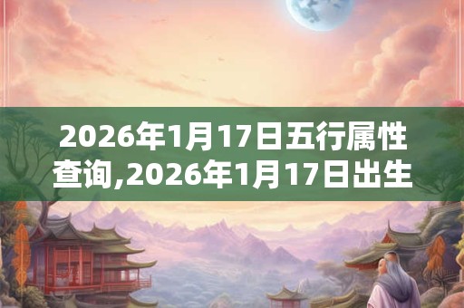 2026年1月17日五行属性查询,2026年1月17日出生五行属什么 2026年1月17日五行属性查询,2026年1月17日出生五行属什么