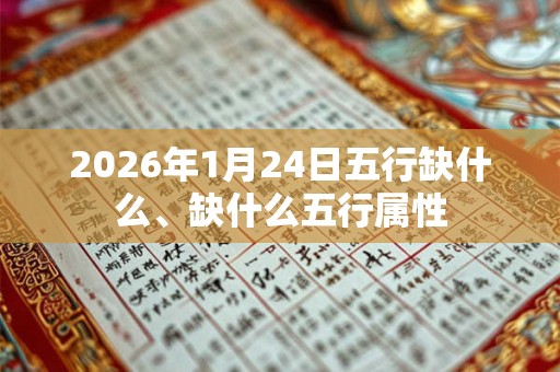 2026年1月24日五行缺什么、缺什么五行属性 2026年1月24日五行缺什么、缺什么五行属性
