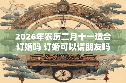 2026年农历二月十一适合订婚吗 订婚可以请朋友吗