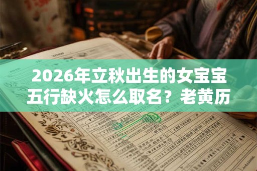 2026年立秋出生的女宝宝五行缺火怎么取名？老黄历宜忌是什么？