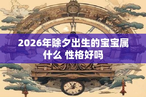 2026年除夕出生的宝宝属什么 性格好吗 2026年除夕出生的宝宝属什么 性格好吗