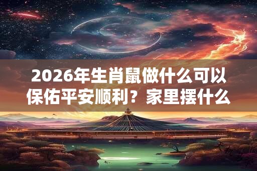 2026年生肖鼠做什么可以保佑平安顺利？家里摆什么能增运？