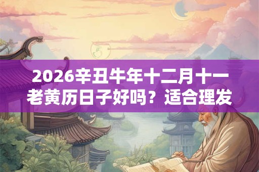 2026辛丑牛年十二月十一老黄历日子好吗？适合理发吗？