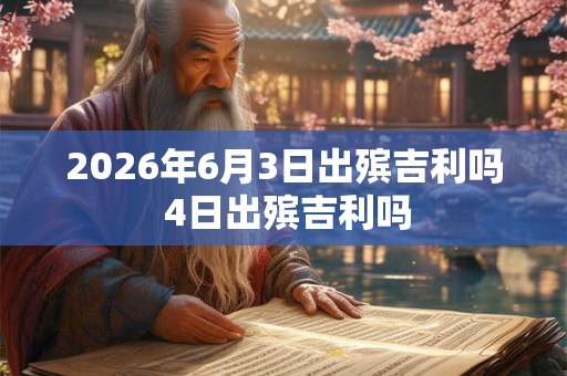 2026年6月3日出殡吉利吗 4日出殡吉利吗