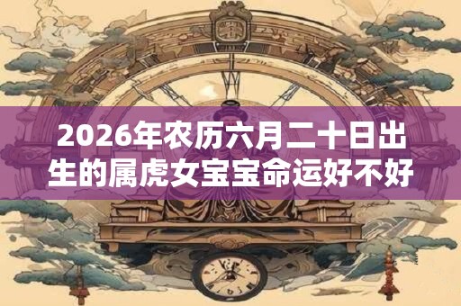 2026年农历六月二十日出生的属虎女宝宝命运好不好？