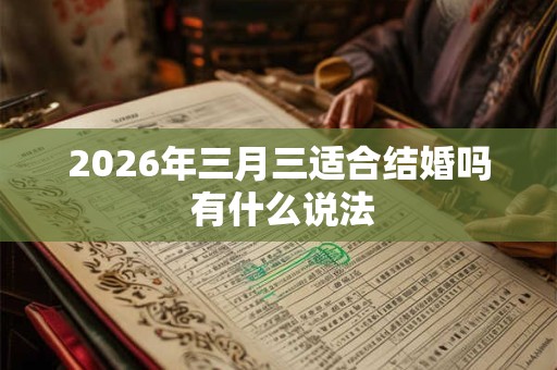 2026年三月三适合结婚吗 有什么说法