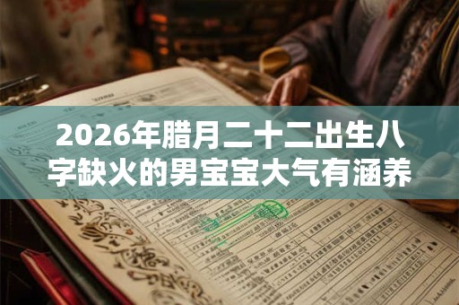 2026年腊月二十二出生八字缺火的男宝宝大气有涵养的名字 2026年腊月二十二出生八字缺火的男宝宝大气有涵养的名字
