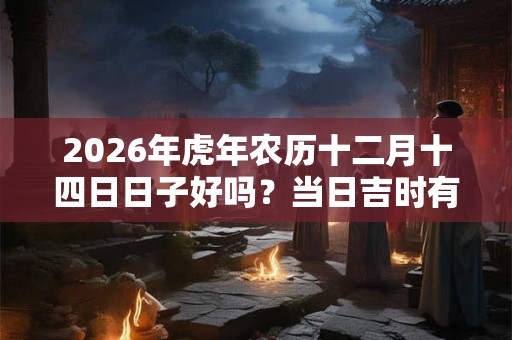 2026年虎年农历十二月十四日日子好吗？当日吉时有几个？