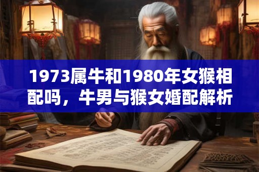 1973属牛和1980年女猴相配吗,牛男与猴女婚配解析 1973属牛和1980年女猴相配吗,牛男与猴女婚配解析