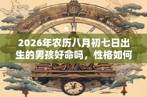 2026年农历八月初七日出生的男孩好命吗，性格如何？