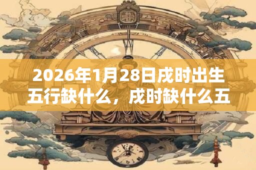 2026年1月28日戌时出生五行缺什么，戌时缺什么五行