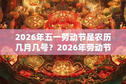 2026年五一劳动节是农历几月几号？2026年劳动节日子好不好？