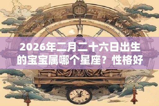 2026年二月二十六日出生的宝宝属哪个星座？性格好吗