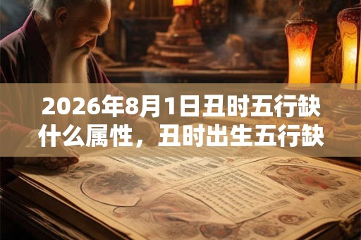 2026年8月1日丑时五行缺什么属性,丑时出生五行缺什么 2026年8月1日丑时五行缺什么属性,丑时出生五行缺什么