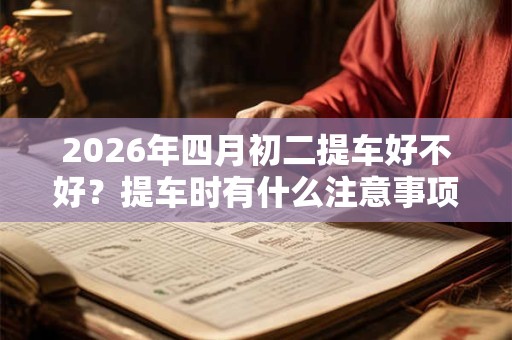 2026年四月初二提车好不好？提车时有什么注意事项？