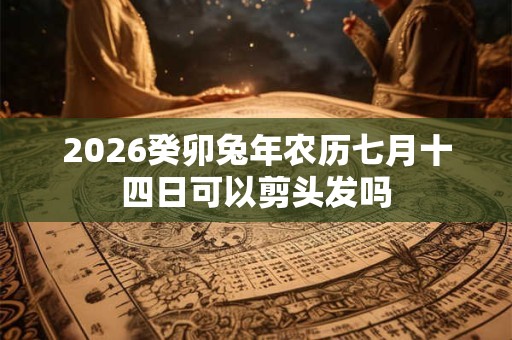 2026癸卯兔年农历七月十四日可以剪头发吗 2026癸卯兔年农历七月十四日可以剪头发吗