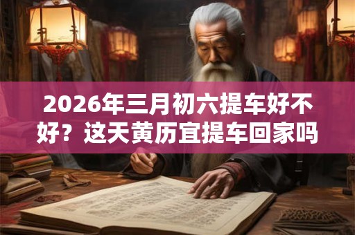 2026年三月初六提车好不好？这天黄历宜提车回家吗？