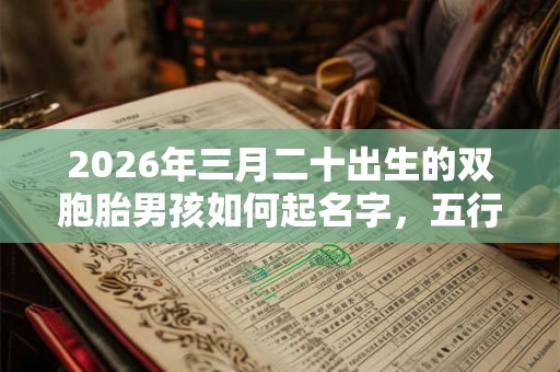 2026年三月二十出生的双胞胎男孩如何起名字,五行属什么 2026年三月二十出生的双胞胎男孩如何起名字,五行属什么