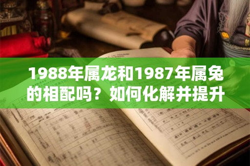 1988年属龙和1987年属兔的相配吗？如何化解并提升夫妻关系？