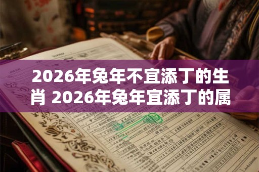 2026年兔年不宜添丁的生肖 2026年兔年宜添丁的属相 2026年兔年不宜添丁的生肖 2026年兔年宜添丁的属相