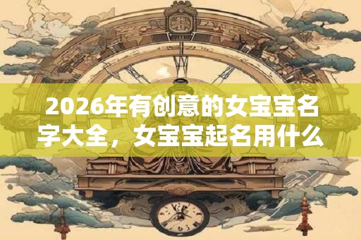 2026年有创意的女宝宝名字大全，女宝宝起名用什么字好？