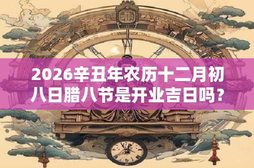 2026辛丑年农历十二月初八日腊八节是开业吉日吗？