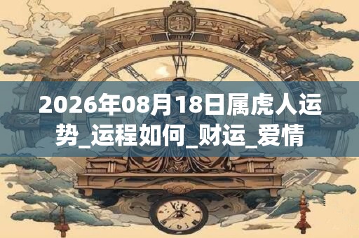 2026年08月18日属虎人运势_运程如何_财运_爱情