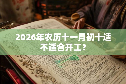 2026年农历十一月初十适不适合开工？