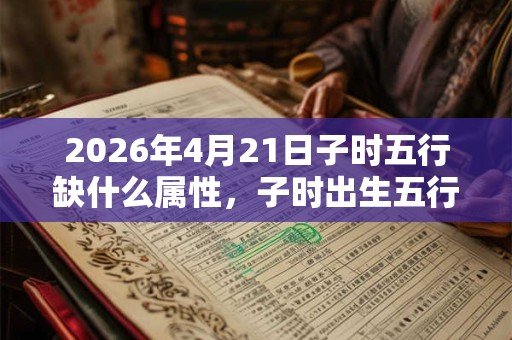 2026年4月21日子时五行缺什么属性，子时出生五行缺什么