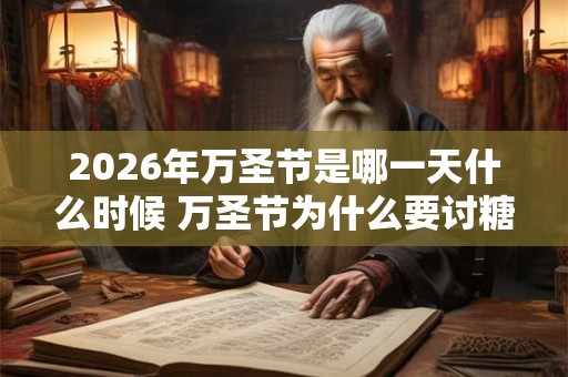 2026年万圣节是哪一天什么时候 万圣节为什么要讨糖吃