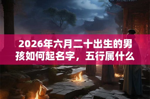 2026年六月二十出生的男孩如何起名字,五行属什么 2026年六月二十出生的男孩如何起名字,五行属什么