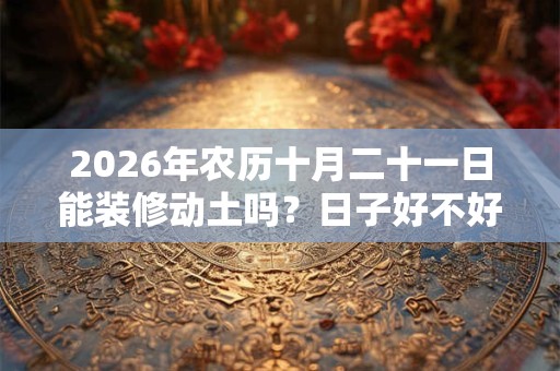 2026年农历十月二十一日能装修动土吗？日子好不好？