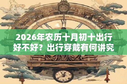 2026年农历十月初十出行好不好？出行穿戴有何讲究？