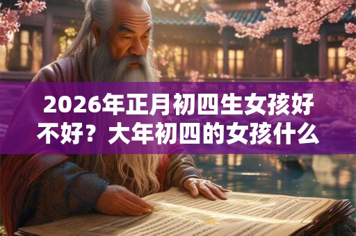 2026年正月初四生女孩好不好？大年初四的女孩什么命？
