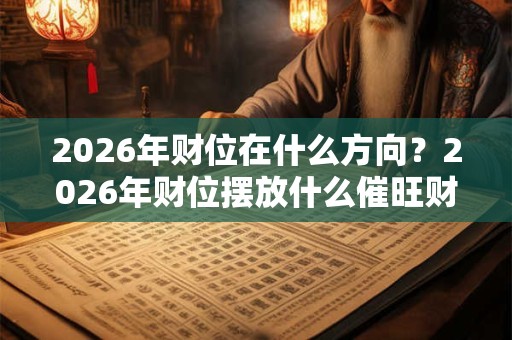 2026年财位在什么方向？2026年财位摆放什么催旺财运？