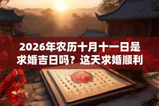 2026年农历十月十一日是求婚吉日吗？这天求婚顺利吗？