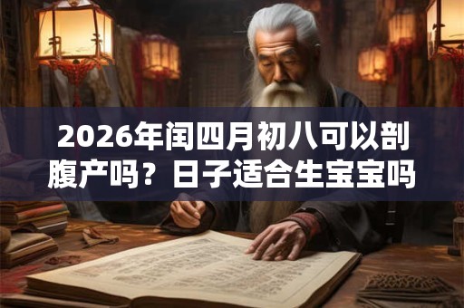 2026年闰四月初八可以剖腹产吗？日子适合生宝宝吗？