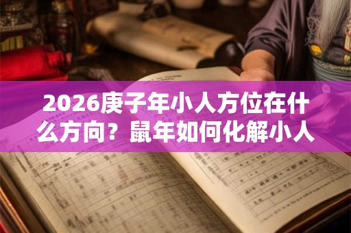 2026庚子年小人方位在什么方向？鼠年如何化解小人？