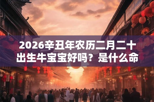 2026辛丑年农历二月二十出生牛宝宝好吗？是什么命？