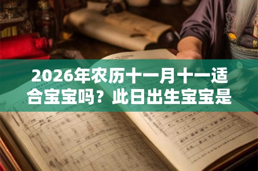 2026年农历十一月十一适合宝宝吗？此日出生宝宝是什么命？
