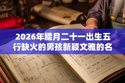 2026年腊月二十一出生五行缺火的男孩新颖文雅的名字