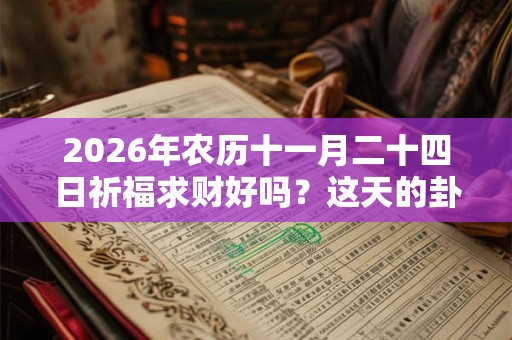 2026年农历十一月二十四日祈福求财好吗？这天的卦象如何？