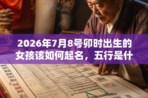 2026年7月8号卯时出生的女孩该如何起名,五行是什么? 2026年7月8号卯时出生的女孩该如何起名,五行是什么?
