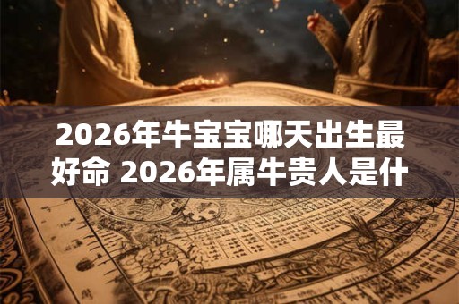 2026年牛宝宝哪天出生最好命 2026年属牛贵人是什么